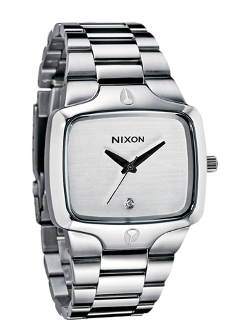 AAA 1:1 Replica Nixon Mens Watches Silver Dial Japanese Quartz 40MM A140-130 Watch