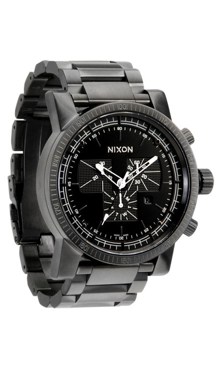 AAA 1:1 Replica Nixon Mens Watches Gray Dial Swiss Quartz 48MM A154-632 Watch