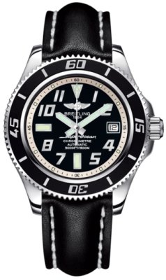AAA 1:1 Replica Breitling-Superocean Mens Watches Black Dial Automatic 42MM A1736402/BA29-LST Watch