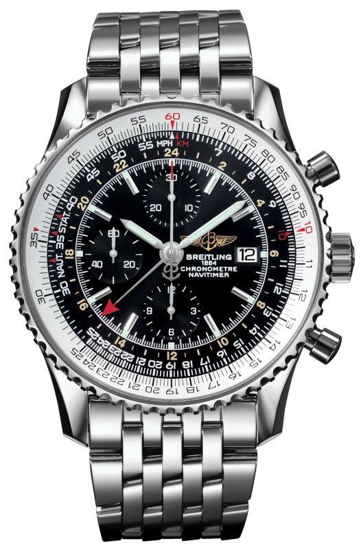 AAA 1:1 Replica Breitling-Navitimer Mens Watches Black Dial Automatic 46MM A2432212/B726-SS Watch
