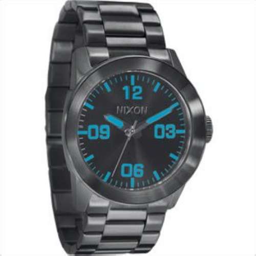 AAA 1:1 Replica Nixon Mens Watches Black Dial Japanese Quartz 41MM A276-624 Watch