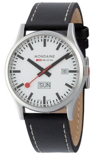 AAA 1:1 Replica Mondaine-Sport Mens Watches White Dial Quartz 41MM A667.30308.16SBB Watch