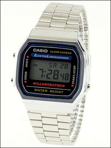 AAA 1:1 Replica Casio-Collection Mens Watches Black Dial Quartz 36MM A-168WA-1UWD Watch