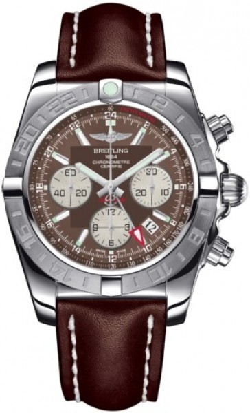 AAA 1:1 Replica Breitling-Chronomat Mens Watches Brown Dial Automatic 44MM AB042011/Q589-LST Watch