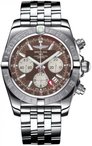 AAA 1:1 Replica Breitling-Chronomat Mens Watches Brown Dial Automatic 44MM AB042011/Q589-SS Watch