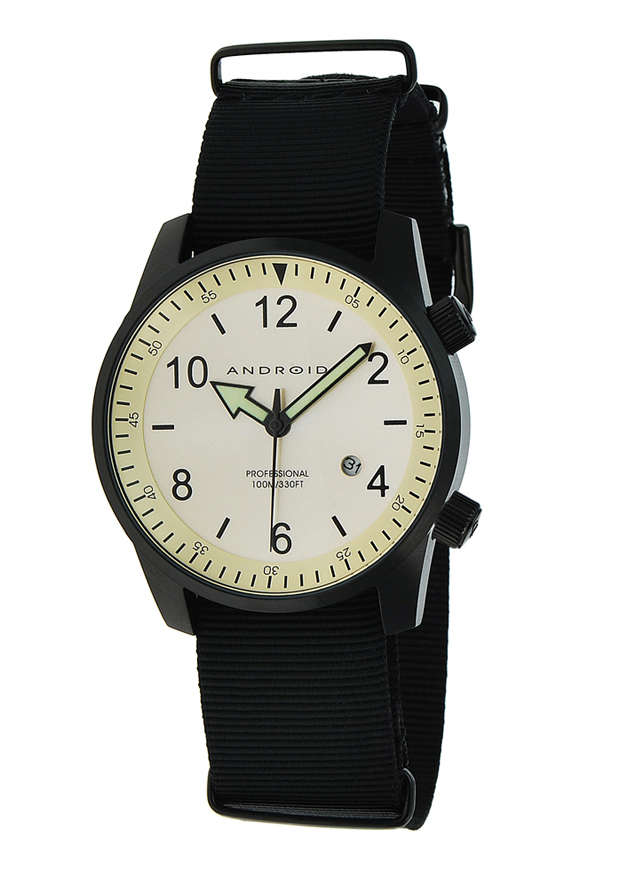 AAA 1:1 Replica Android Unisex Watches White Dial Quartz 42MM AD377BKW Watch