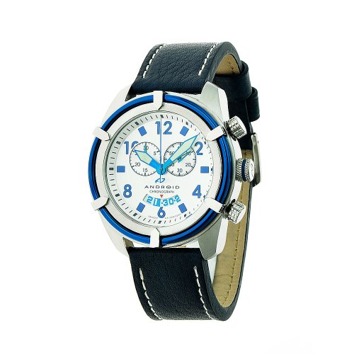 AAA 1:1 Replica Android Mens Watches Blue Dial Swiss quartz 48MM AD466BBU Watch