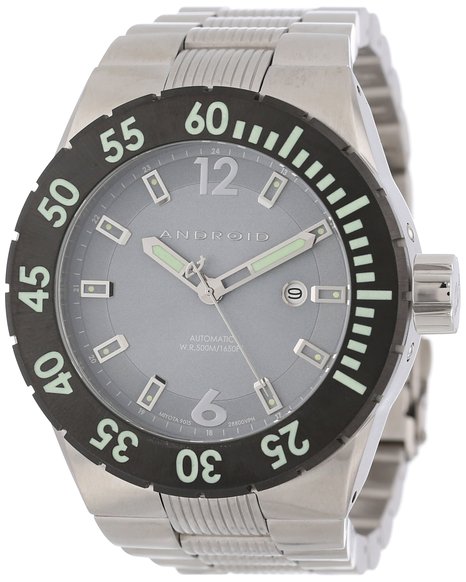 AAA 1:1 Replica Android Mens Watches Gray Dial Automatic 50MM AD598BKGY Watch