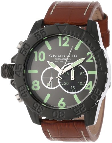 AAA 1:1 Replica Android Mens Watches Black Dial Quartz 50MM AD642AKK Watch