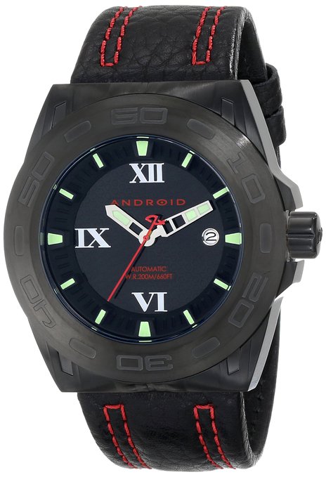 AAA 1:1 Replica Android Mens Watches Black Dial Automatic 48MM AD698BKK Watch