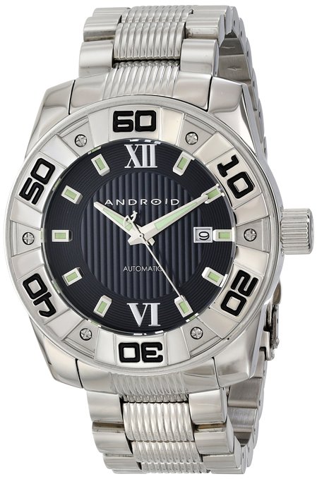 AAA 1:1 Replica Android Mens Watches Black Dial Automatic 48MM AD707AK Watch