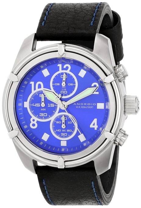 AAA 1:1 Replica Android Mens Watches Blue Dial Quartz 45MM AD716BBU Watch