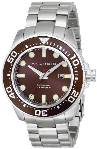 AAA 1:1 Replica Android Mens Watches Brown Dial Quartz 45MM AD765BBN Watch