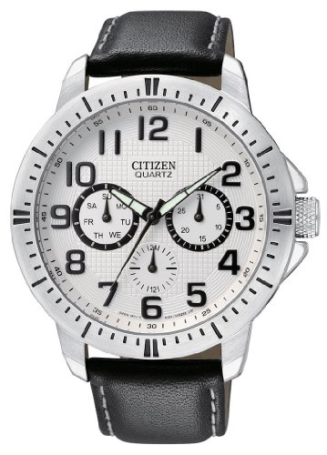 AAA 1:1 Replica Citizen Mens Watches White Dial Quartz 42MM AG8310-08A Watch