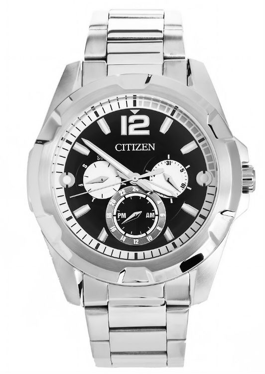 AAA 1:1 Replica Citizen Mens Watches Black Dial Quartz 44MM AG8330-51E Watch