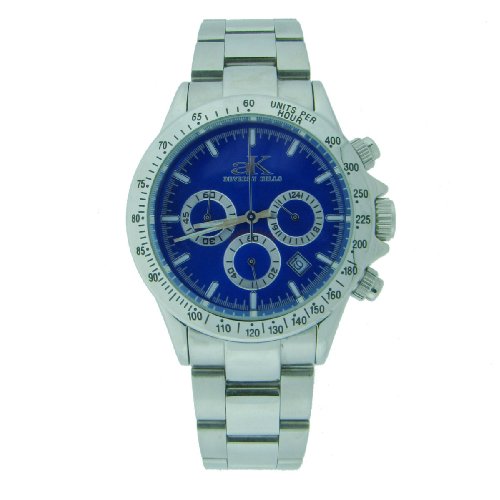 AAA 1:1 Replica Adee-Kaye Mens Watches Blue Dial Japan Movement 42MM AK4002-MBLU Watch