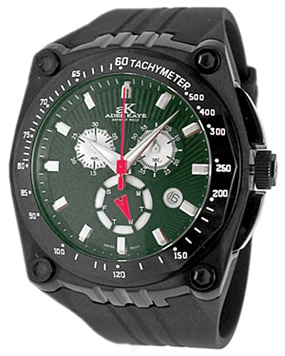 AAA 1:1 Replica Adee-Kaye Mens Watches Green Dial Quartz 45MM AK6002-MIPBGRN Watch