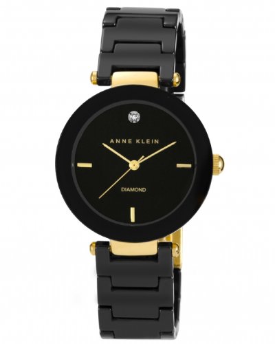 AAA 1:1 Replica Anne-Klein Ladies Watches Black Dial Quartz 30MM AK-1018BKBK Watch