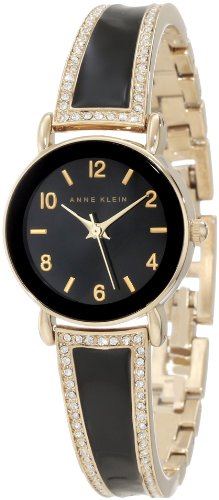 AAA 1:1 Replica Anne-Klein Ladies Watches Black Dial Quartz 24MM AK/1028BKGB Watch