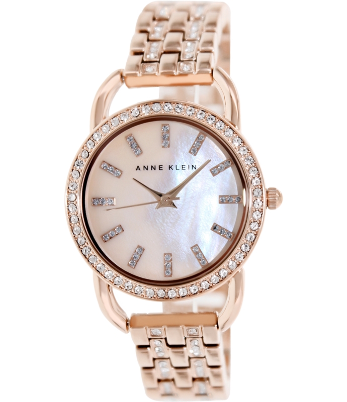AAA 1:1 Replica Anne-Klein Ladies Watches Rose Gold Dial Quartz 30MM AK-1262RMRG Watch
