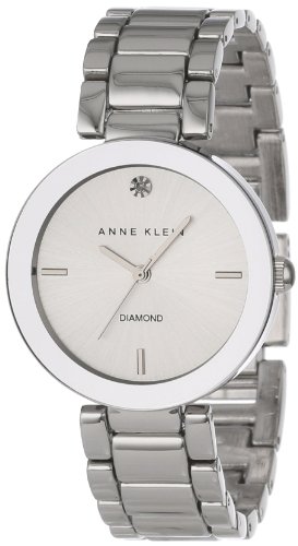 AAA 1:1 Replica Anne-Klein Ladies Watches Silver Dial Quartz 32MM AK/1363SVSV Watch