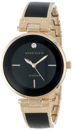 AAA 1:1 Replica Anne-Klein Ladies Watches Black Dial Quartz 29MM AK/1414BKGB Watch