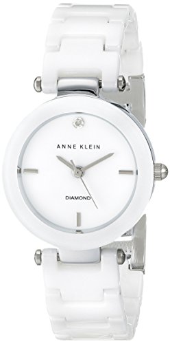 AAA 1:1 Replica Anne-Klein Ladies Watches White Dial Quartz 28MM AK-1465WTSV Watch