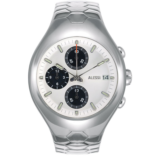 AAA 1:1 Replica Alessi Mens Watches White Dial Quartz 43MM AL11010 Watch