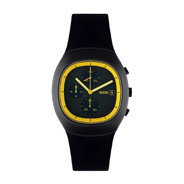 AAA 1:1 Replica Alessi-Ray Mens Watches Black Dial Quartz 40MM AL21011 Watch