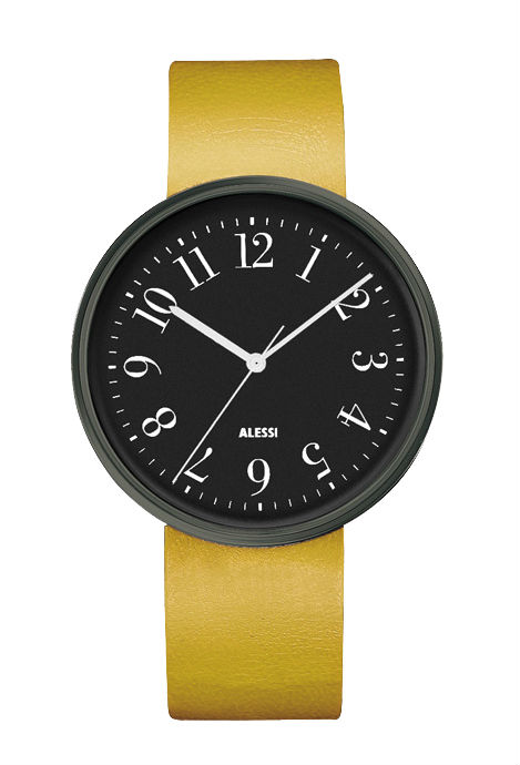AAA 1:1 Replica Alessi-Record Unisex Watches Black Dial Quartz 36.14MM AL6250 Watch