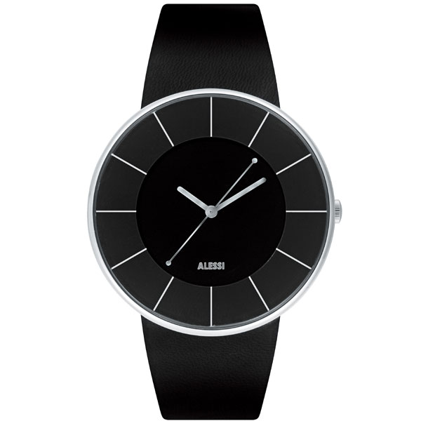 AAA 1:1 Replica Alessi-Luna Mens Watches Black Dial Quartz 36MM AL8004 Watch