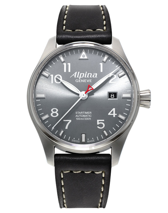AAA 1:1 Replica Alpina-Startimer-Pilot Mens Watches Gray Dial Automatic 40MM AL-525G3S6 Watch
