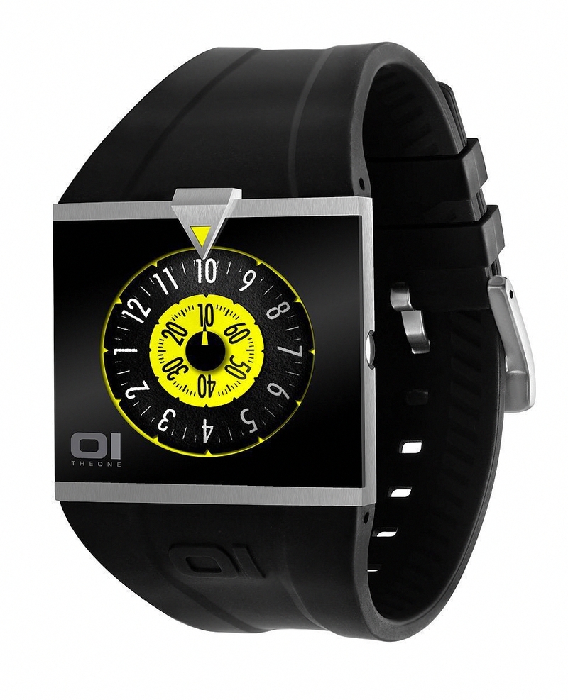 AAA 1:1 Replica 01-The-One Mens Watches Black Dial Quartz 49MM AN04G02 Watch