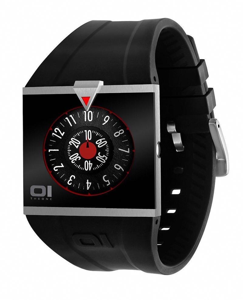 AAA 1:1 Replica 01-The-One Mens Watches Black Dial Quartz 49MM AN04G03 Watch
