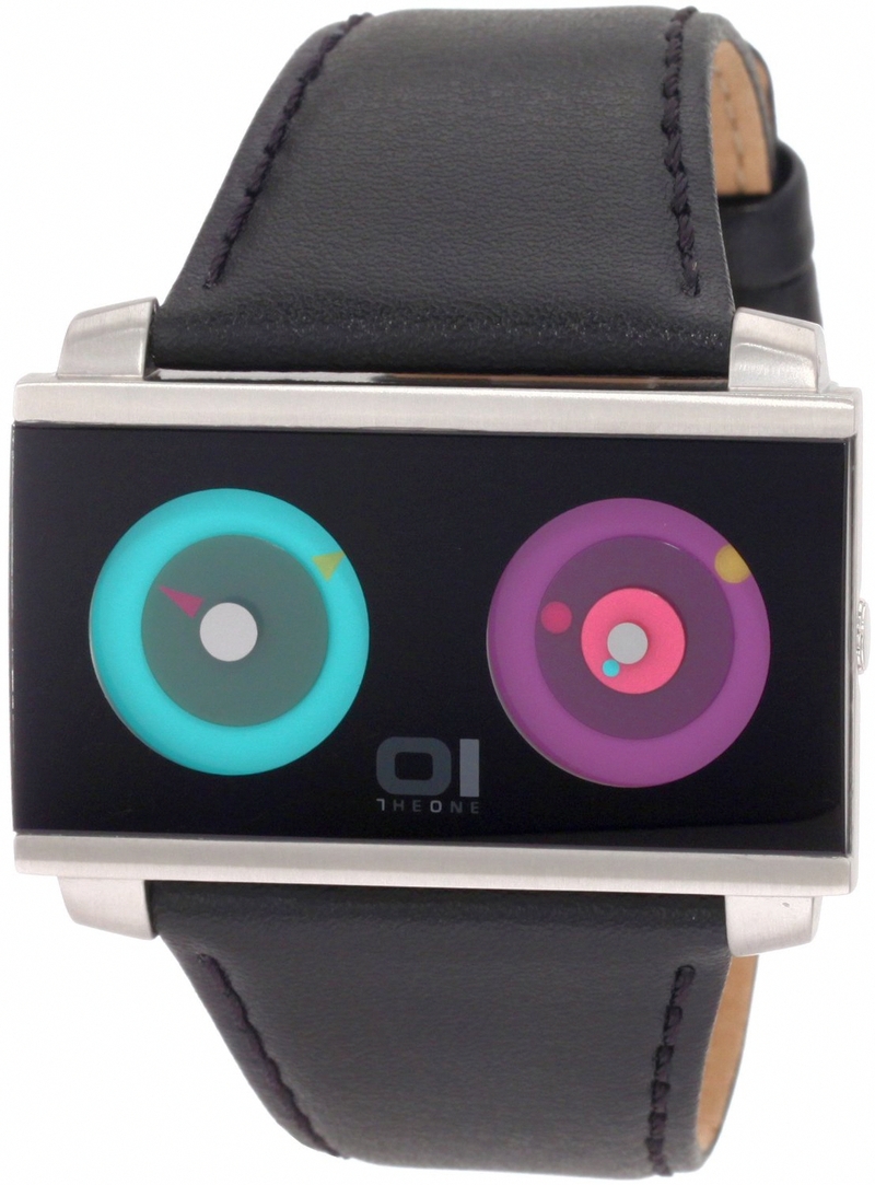 AAA 1:1 Replica 01-The-One Mens Watches Black Dial Quartz 49MM AN05G02 Watch