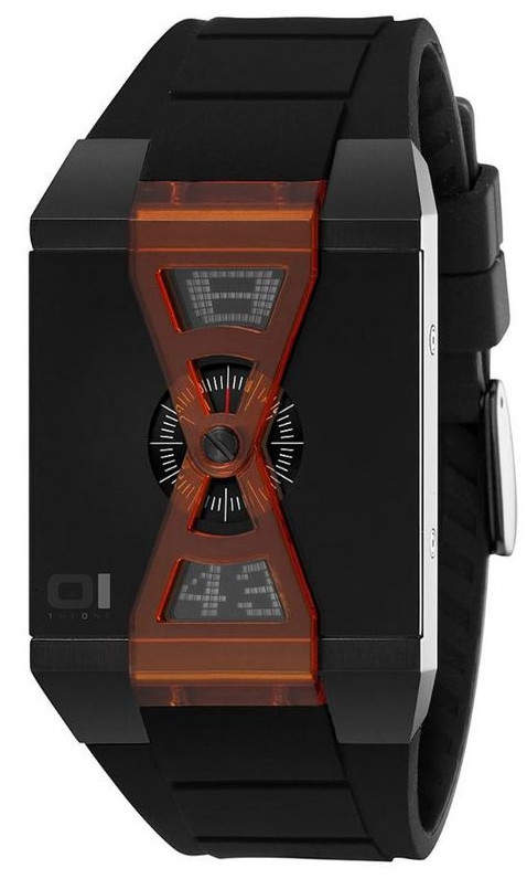 AAA 1:1 Replica 01-The-One Mens Watches Black Dial Quartz 44MM AN09G03 Watch