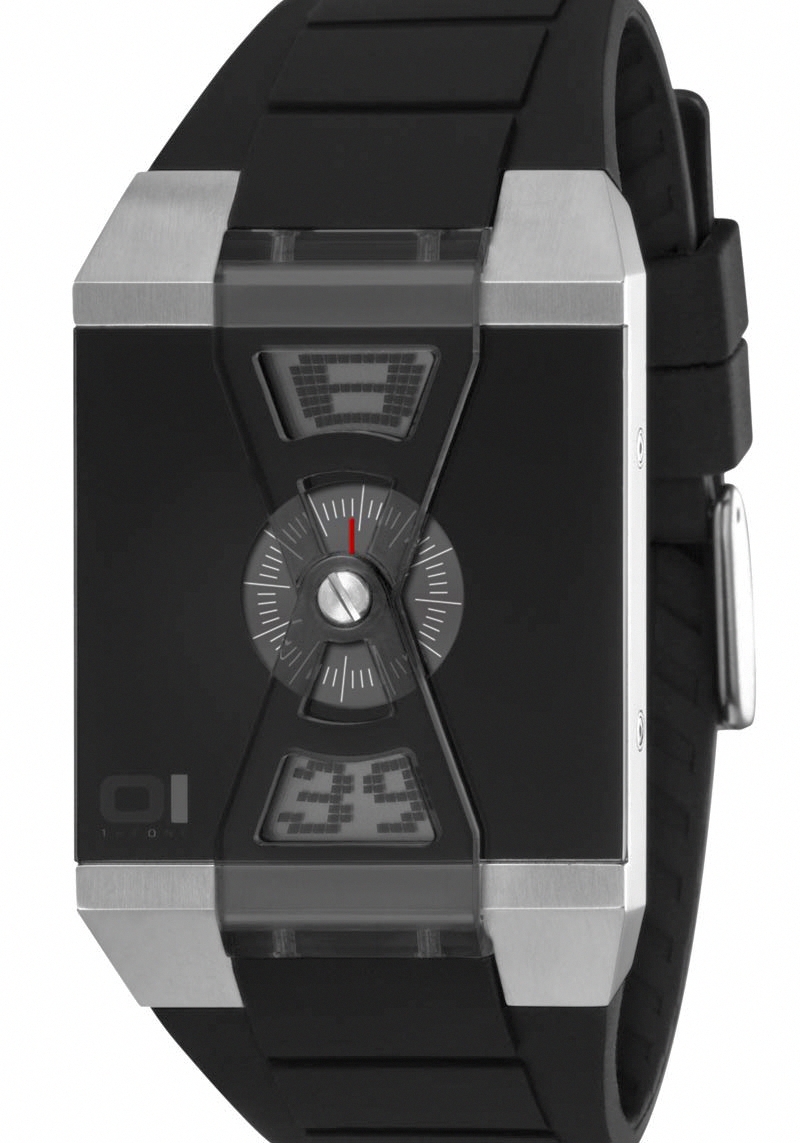 AAA 1:1 Replica 01-The-One Mens Watches Black Dial Quartz 44MM AN09G05 Watch