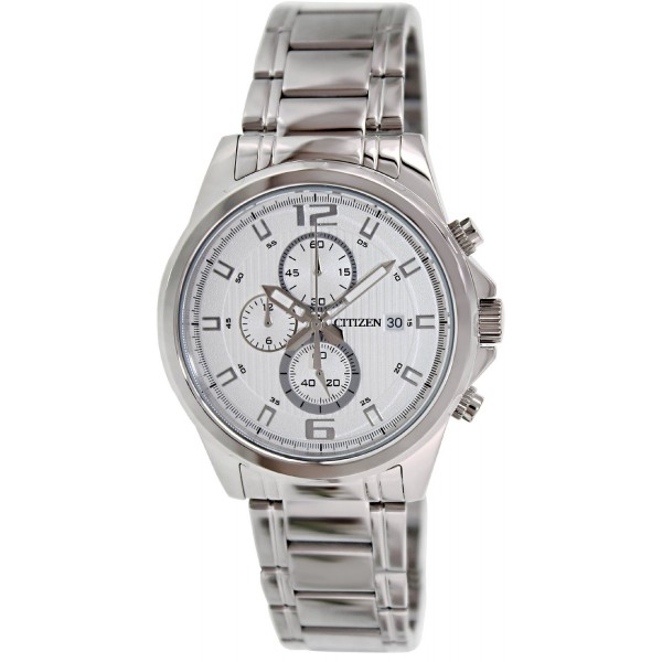 AAA 1:1 Replica Citizen Mens Watches White Dial Quartz 42MM AN3550-55A Watch