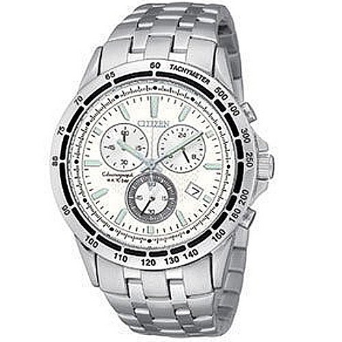 AAA 1:1 Replica Citizen-Chronograph Mens Watches White Dial Quartz 38MM AN7020-57A Watch