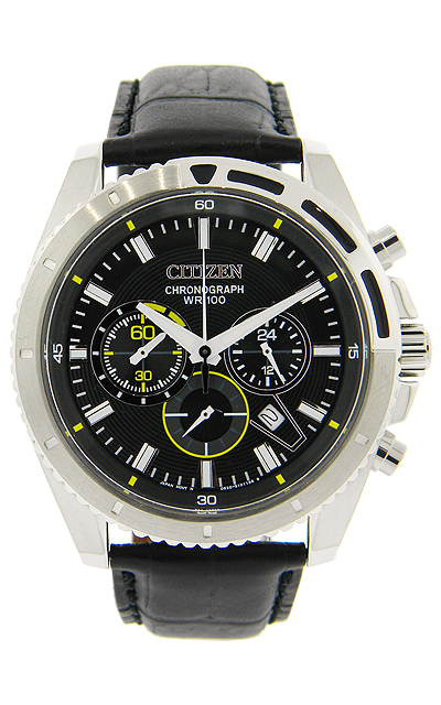 AAA 1:1 Replica Citizen Mens Watches Black Dial Quartz 43MM AN8015-01E Watch
