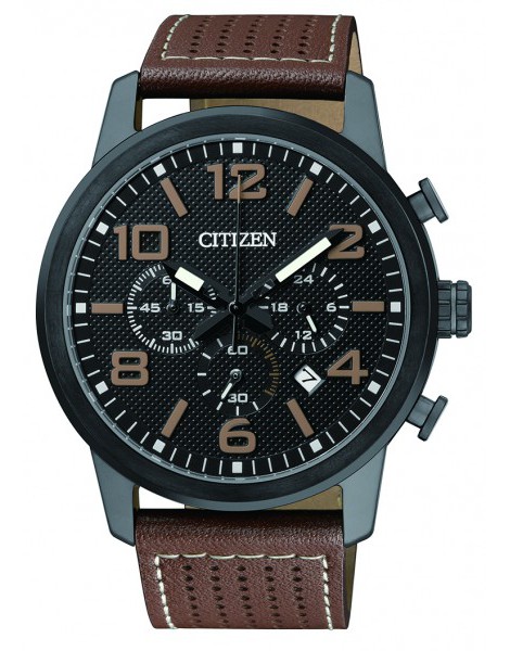 AAA 1:1 Replica Citizen Mens Watches Black Dial Quartz 42MM AN8055-06E Watch