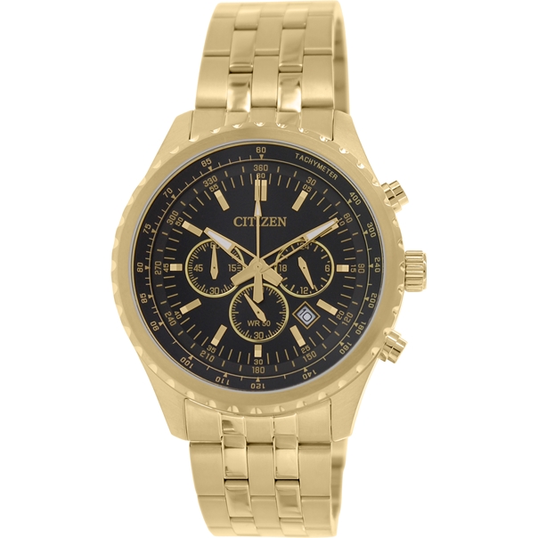 AAA 1:1 Replica Citizen Mens Watches Black Dial Quartz 45MM AN8062-51E Watch