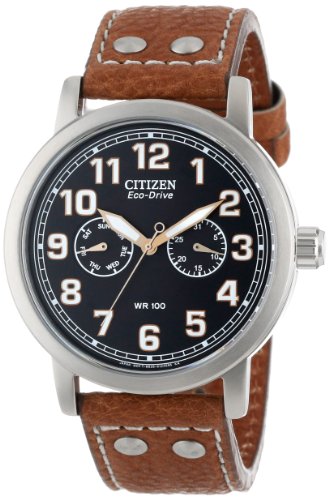 AAA 1:1 Replica Citizen-Eco-drive Mens Watches Black Dial Eco Drive 43MM AO9030-05E Watch