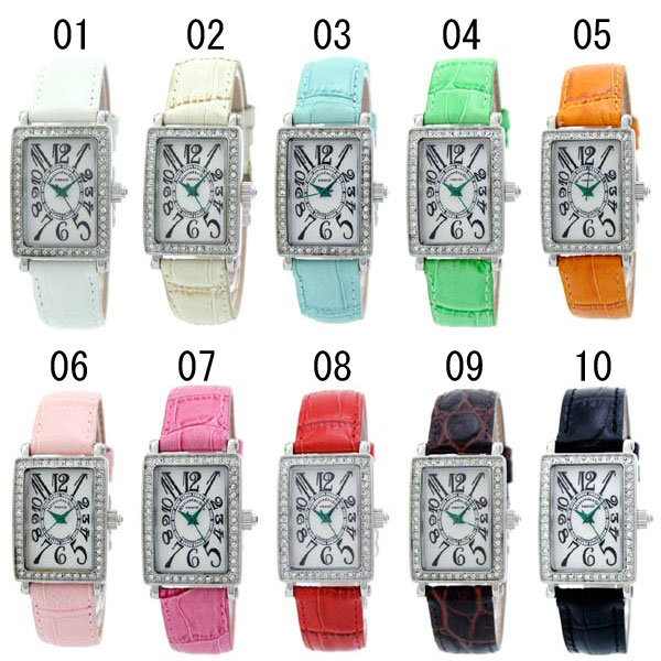 AAA 1:1 Replica Alessandra-Olla Ladies Watches White Dial Quartz 24MM AO-1500-1 Watch