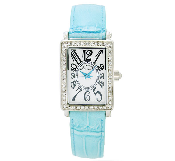 AAA 1:1 Replica Alessandra-Olla Ladies Watches White Dial Quartz 23MM AO-1500-1BL Watch