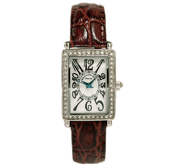 AAA 1:1 Replica Alessandra-Olla Ladies Watches White Dial 23MM AO-1500-1BR Watch