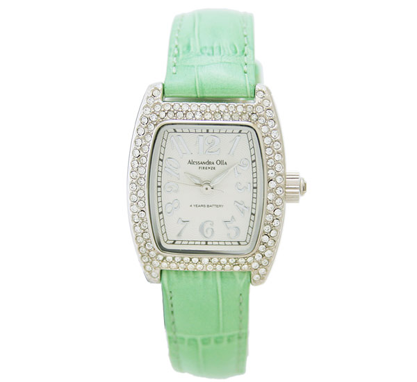 AAA 1:1 Replica Alessandra-Olla Ladies Watches White Dial Quartz 24MM AO-1500-5GR Watch