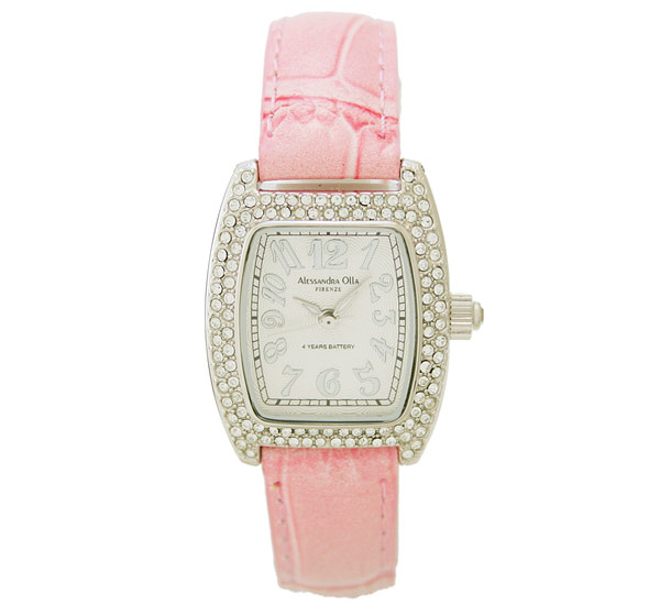 AAA 1:1 Replica Alessandra-Olla Ladies Watches White Dial Quartz 24MM AO-1500-5PK Watch
