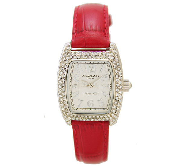 AAA 1:1 Replica Alessandra-Olla Ladies Watches White Dial Quartz 24MM AO-1500-5RE Watch