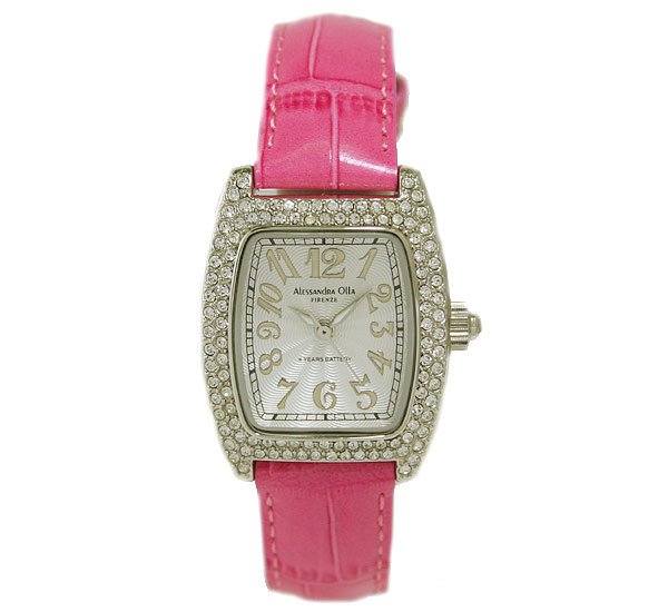 AAA 1:1 Replica Alessandra-Olla Ladies Watches Silver Dial Quartz 24MM AO-1500-5RPK Watch